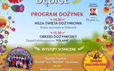 Już w niedzielę ? Gminne Dożynki w Dębicach! Serdecznie zapraszamy!