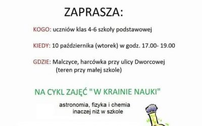 3 Malczycki szczep Harcerski „Ogień” zaprasza dzieci na zajęcia