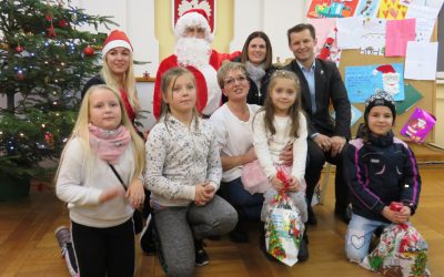 W Malczycach dzieci pisały listy do Św. Mikołaja
