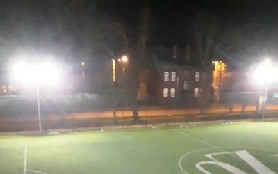 Oświetlenie na boisku przy ul. Dworcowej w Malczycach