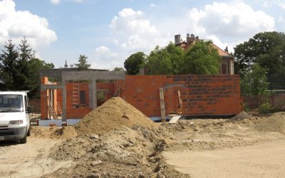 Trwają prace budowlane związane z budową Żłobka Publicznego w Malczycach
