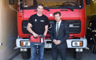 Gmina Malczyce zakupiła sprzęt dla Ochotniczej Straży Pożarnej w Wilczkowie