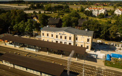 Dworzec PKP w Malczycach – już wkrótce zostanie oddany do użytku