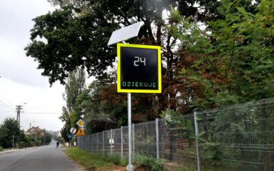 W Malczycach zamontowano rejestrator prędkości, wkrótce podobny pojawi się w Wilczkowie