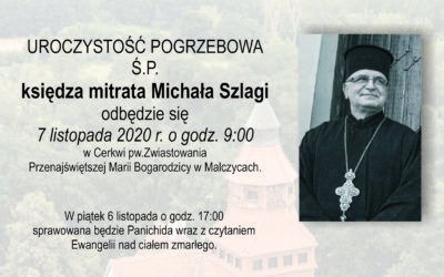 Uroczystość pogrzebowa Ś.P. księdza mitrata Michała Szlagi