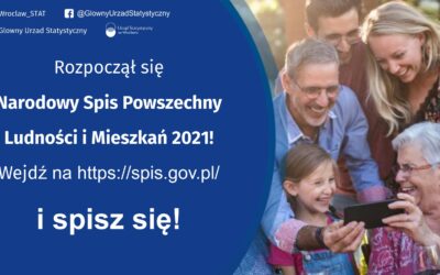 Rusza Narodowy Spis Powszechny Ludności i Mieszkań 2021!