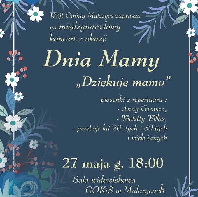 Koncert z okazji Dnia Mamy