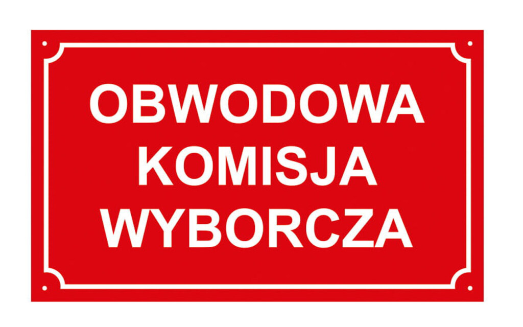 Zawiadomienie o pierwszym posiedzeniu oraz  szkoleniu składów obwodowych komisji wyborczych