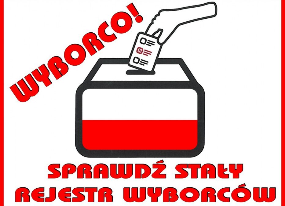 Ogłoszenie o udostępnieniu spisu wyborców