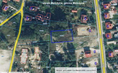 I przetarg ustny nieograniczony na sprzedaż nieruchomości niezabudowanej nr 574/14 o pow. 0,1000 ha położonej w Malczycach, gmina Malczyce, księga wieczysta WR1S/00021686/2.