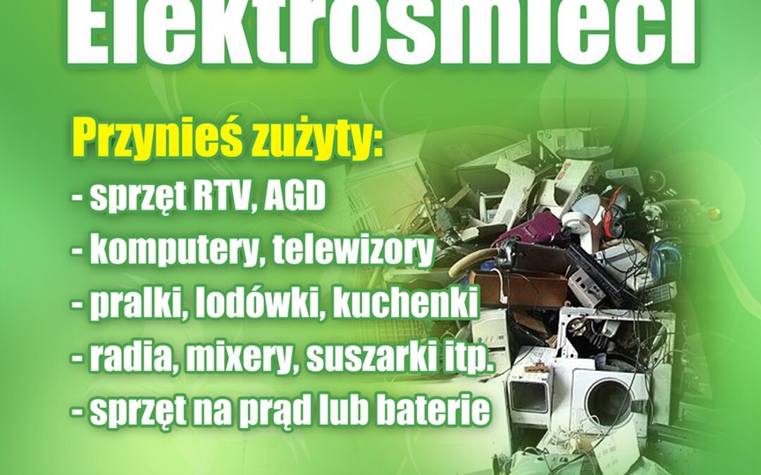 Zbiórka elektrośmieci